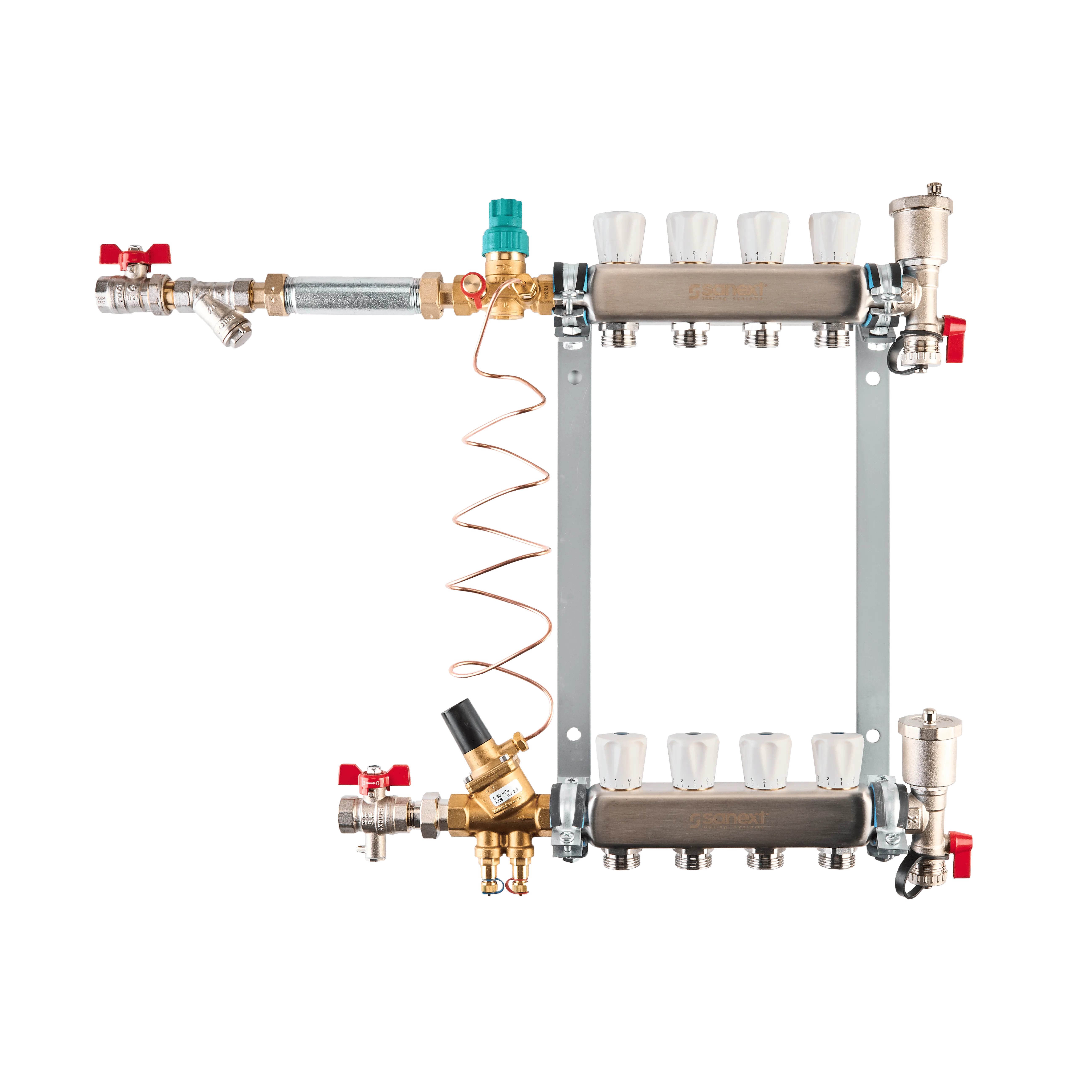 Узлы коллекторные, квартирные станции